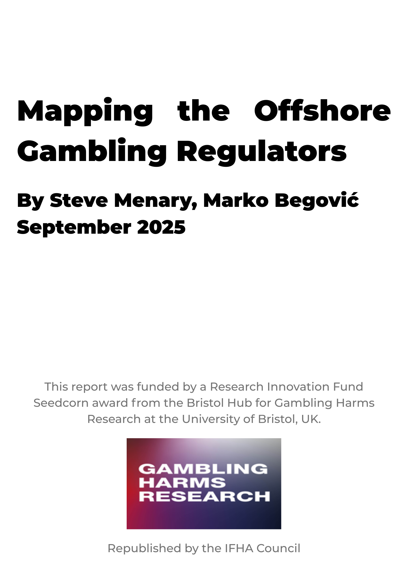 Mapping the Offshore Gambling Regulators